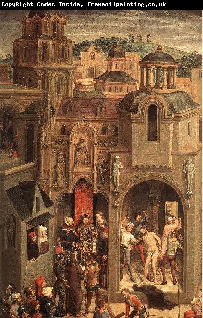 MEMLING, Hans Scenes from the Passion of Christ (detail) sg